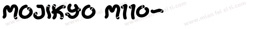Mojikyo M110字体转换